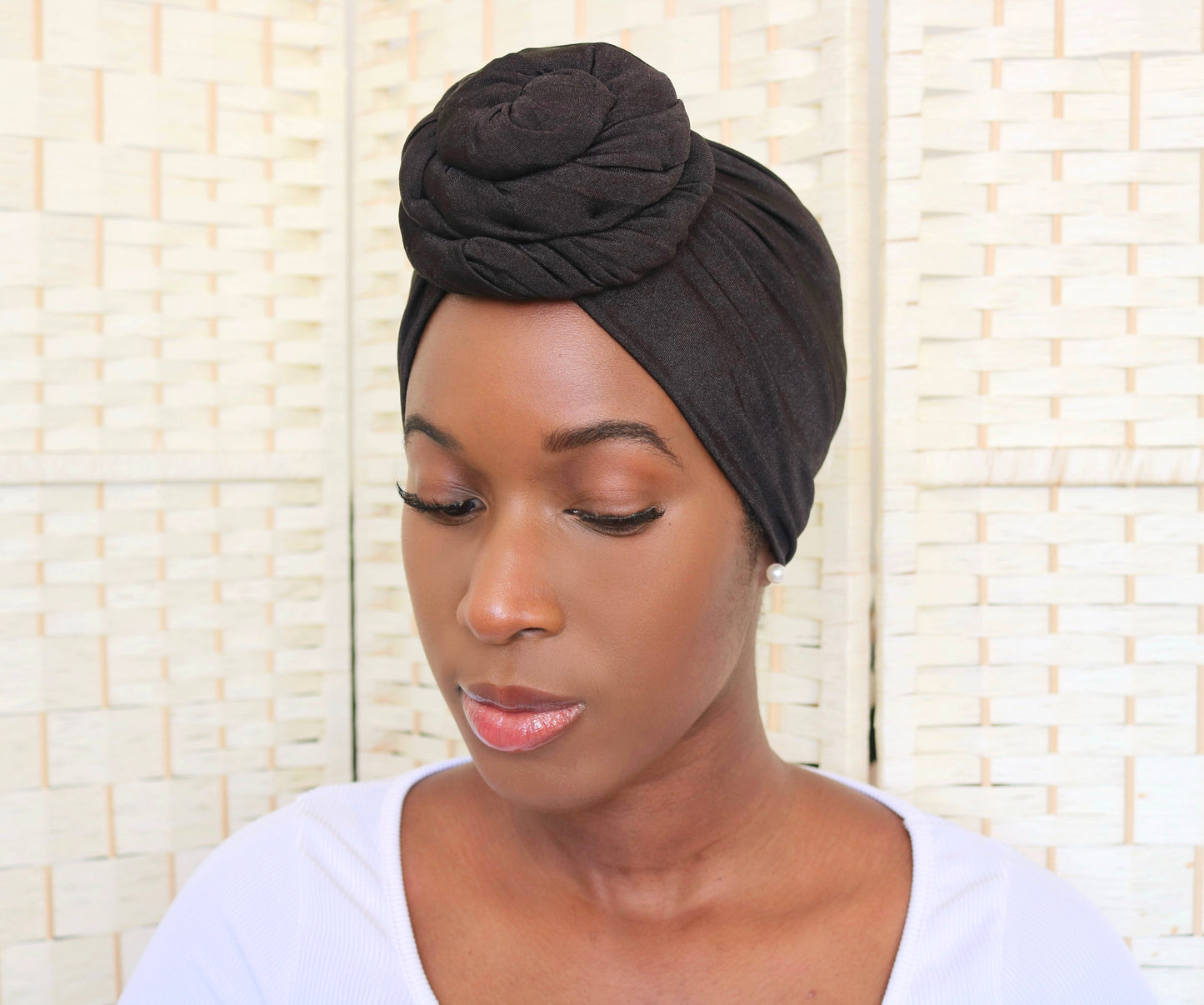 Soft Sheen Black - Full coverage Turban