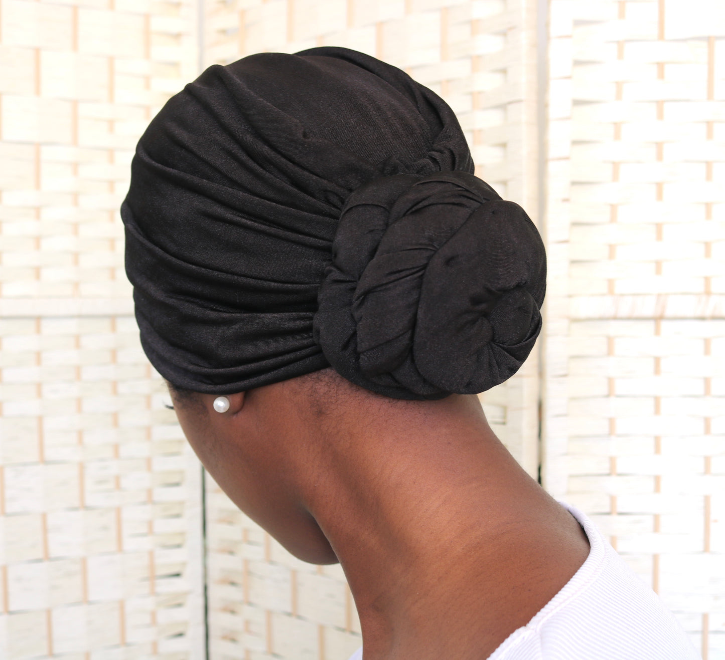 Soft Sheen Black - Full coverage Turban