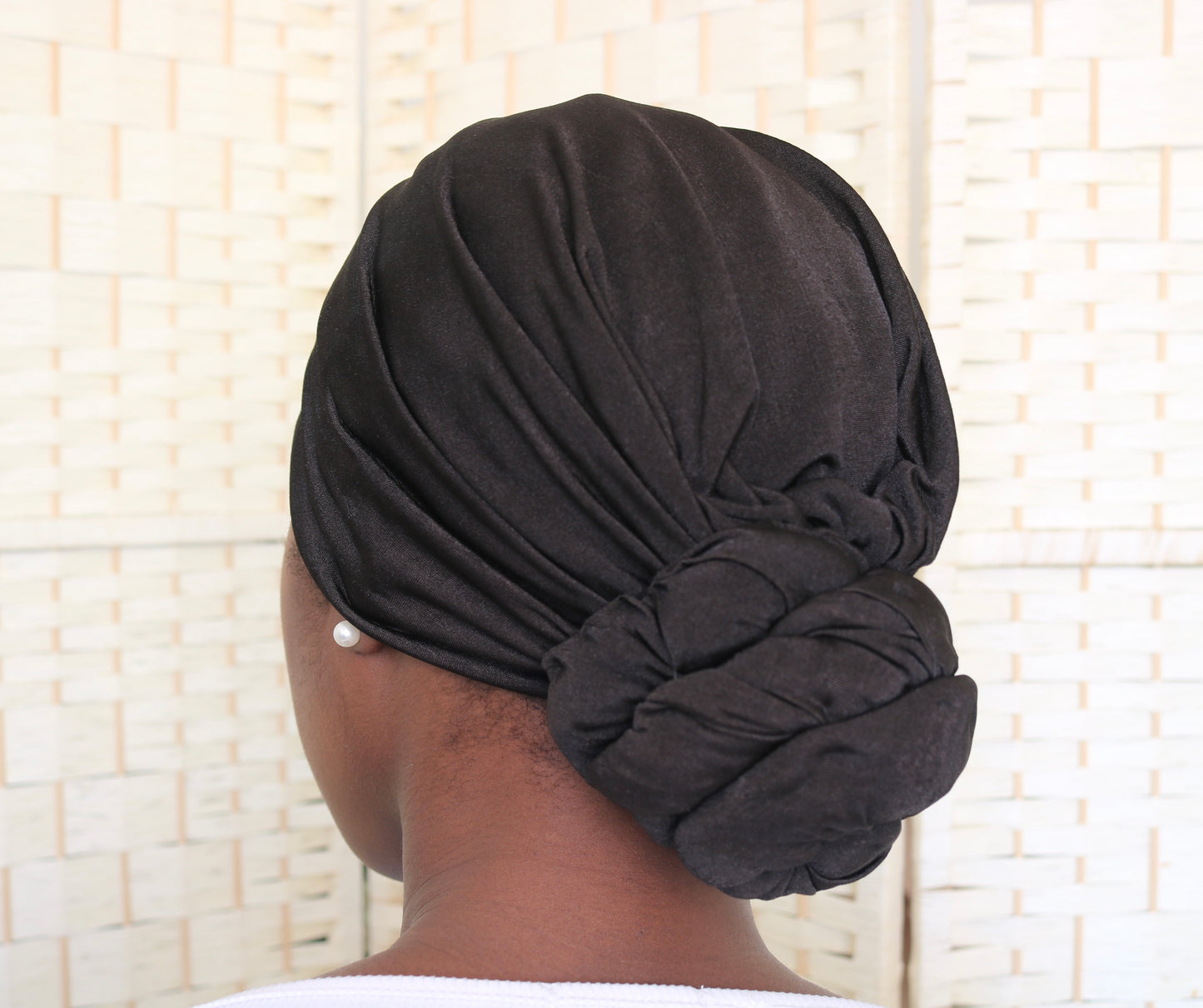 Soft Sheen Black - Full coverage Turban