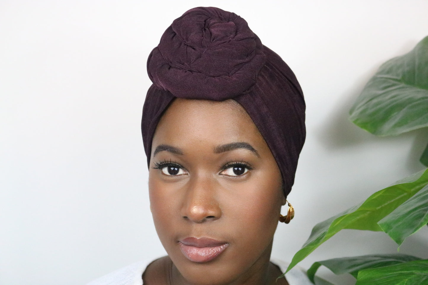 Mulberry Wine - Full coverage Turban
