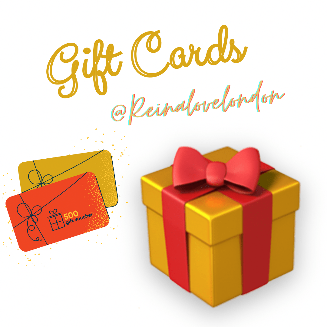 Gift cards - ReinaLoveLondon