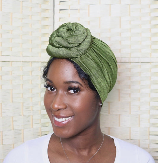 Emerald - Full coverage Turban - ReinaLoveLondon