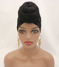 Intense Black - Full coverage Turban